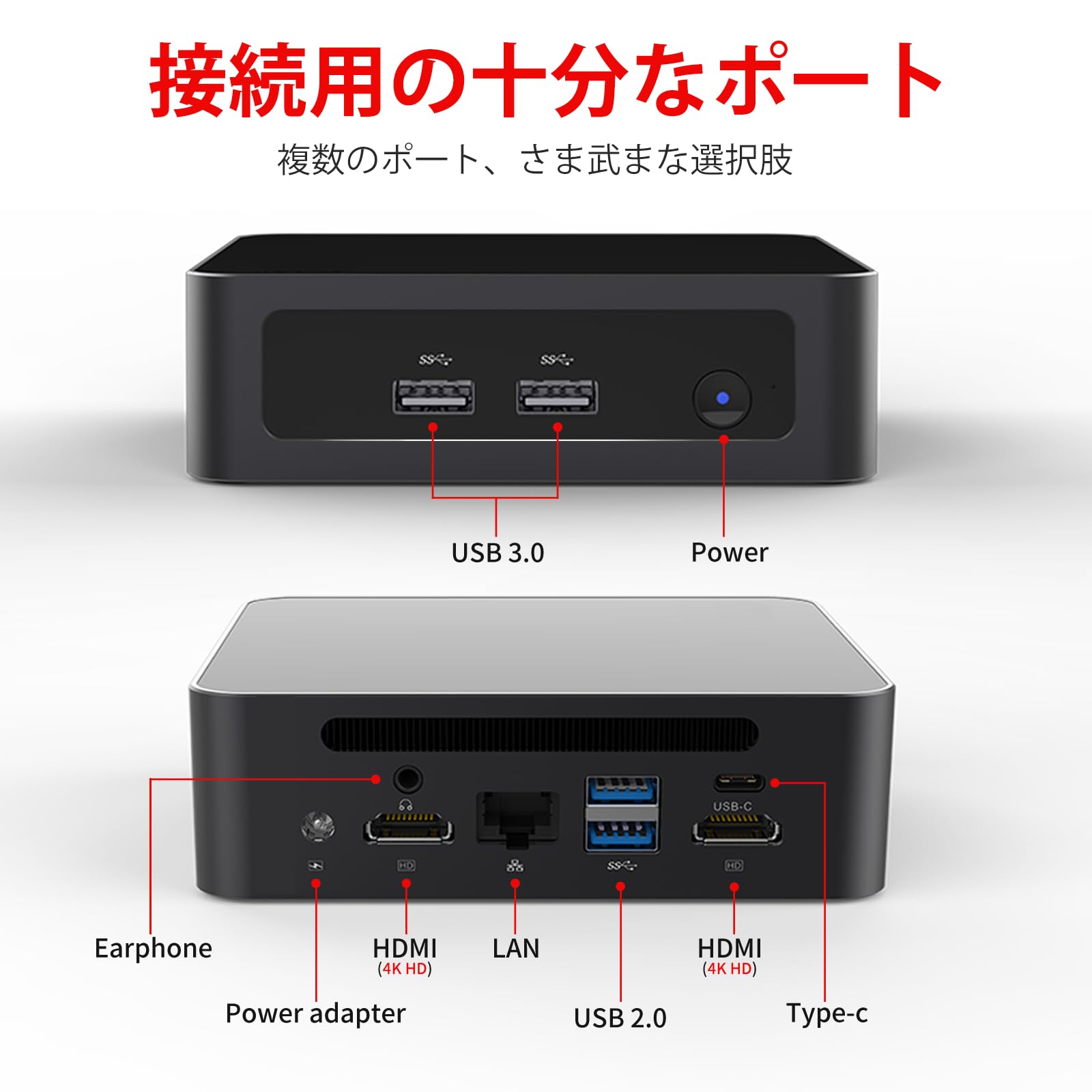 Amazon.co.jp: ミニPC Ryzen 6コア12スレッド（最大4.3GHz